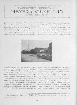 Harburger Hobelwerke Meyer & Wilkening Aktiengesellschaft