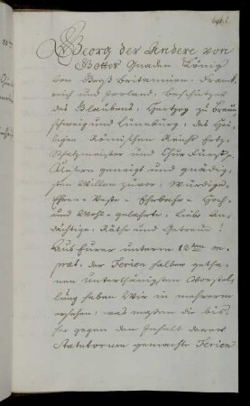 Wiederholung und Abänderungen zu Dauer und Terminierung der Ferien (vgl. S. 684h).