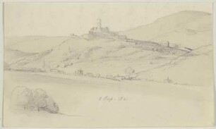 Landschaft mit Ruine