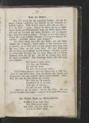 Des Kindes Dank am Weihnachtsfeste.