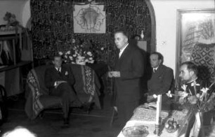 Freiburg: Mercystraße; Prof. Mihailescu; Ansprache, Hintergrund Prinz Nicolaus