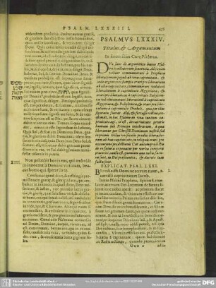 Psalmus LXXXIV