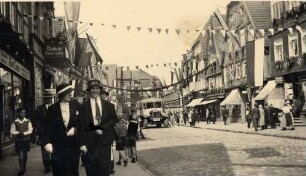 Krumme Straße. 1. Mai 1933. Detmold