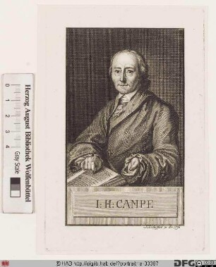 Bildnis Joachim Heinrich Campe