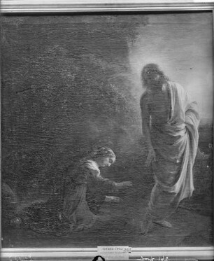 Christus erscheint Maria Magdalena als Gärtner (Noli me tangere)