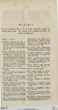 Register über die griechischen Worte, die in diesem Handbuche erwähnt und erläutert worden sind […]