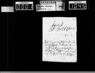 . 1725: Dezember 1725