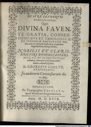 De Ivre Fevdorvm Conclvsiones