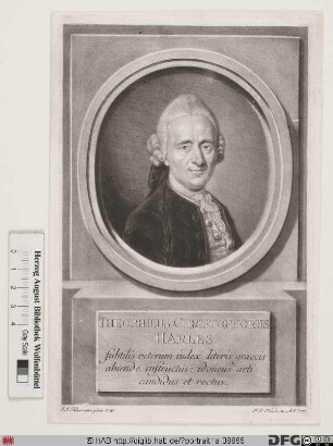 Bildnis Gottlieb Christoph Harless