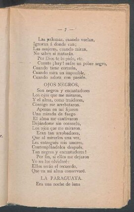 Ojos negros.