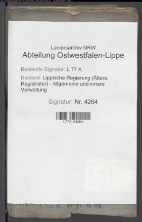 Teilung des Almenaer Berges