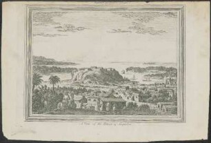 A View of the Haven of Acapulco : Engraved for Drakes Voyages