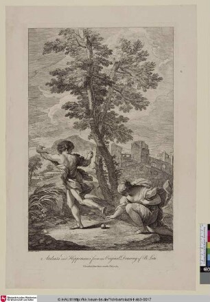 [Atalanta and Hippomanes]