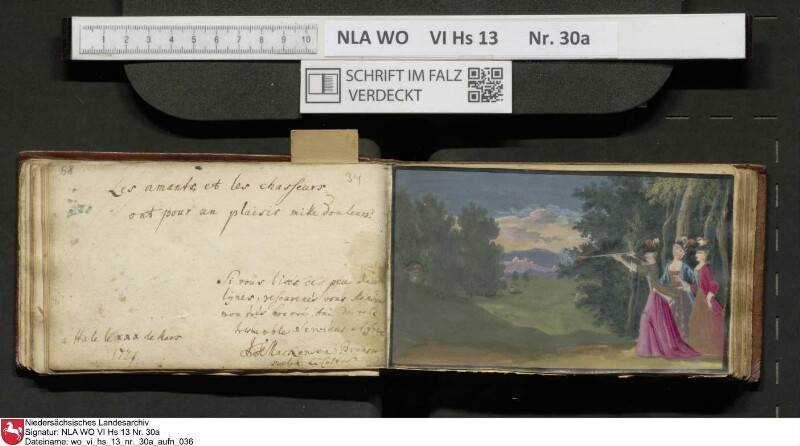 Stammbuch des U. J. Schrader aus Hannover