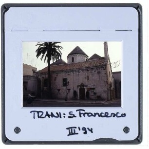 Trani, S. Francesco : Nordflanke