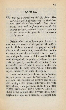 Capo IX