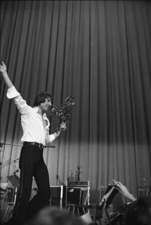 Gastspiel des Schlagersängers Udo Jürgens in Karlsruhe