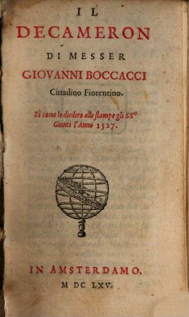 Il Decamerone