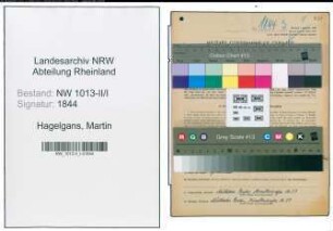 Entnazifizierung Martin Hagelgans , geb. 01.08.1893 (Verlader)