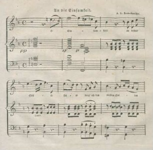 An die Einsamkeit