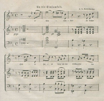 An die Einsamkeit