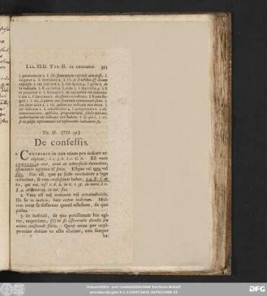 Tit. II. (VII. 59.) De confessis.