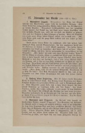 27. Alexander der Große (336-323 v. Chr.)