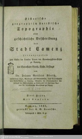 1: Die älteste Geschichte enthaltend