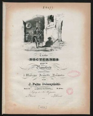 Trois Nocturnes pour le Pianoforte : Oeuv. 21