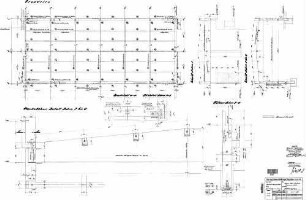 Stuttgart Nord: Dienstgebäude Flm-Gebäude Fahrzeughalle Schalplan