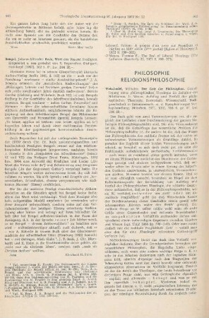 931 [Rezension] Bengel, Johann Albrecht, Rede, Wort des Vaters!