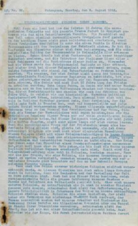 Nr. 28. Sonntag, den 6. August 1916