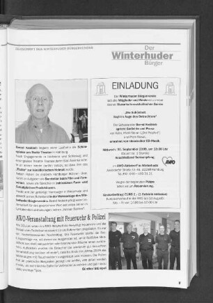 AWO-Veranstaltung mit Feuerwehr & Polizei