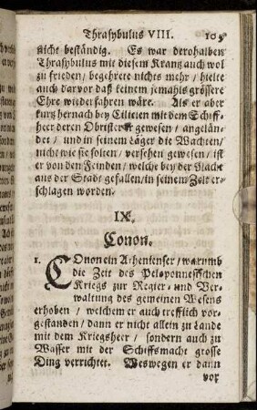 IX. Conon.