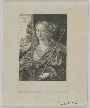Bildnis der Clara Catharina von Birken