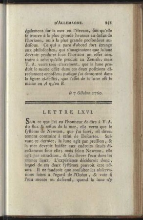 Lettre LXVI-LXX