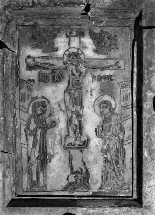 Porta Sacra: Kreuzigung (linker Flügel, Reihe 3, Tafel 1)