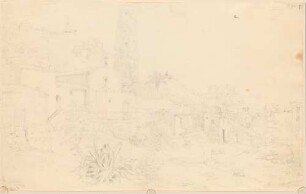 Nachlass von Leo von Klenze (1784-1864): Ansicht auf der I451nsel Zante - BSB Klenzeana IX.3.a.2
