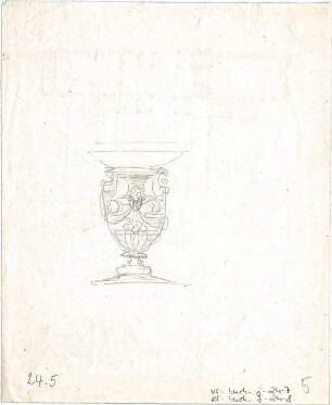 Bühlmann, Josef; Schlossentwurf - Vase (Ansicht)