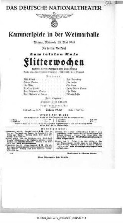 Flitterwochen