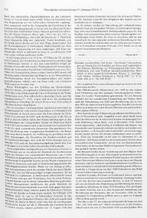 374-376 [Rezension] Zur Sache - das Kreuz!