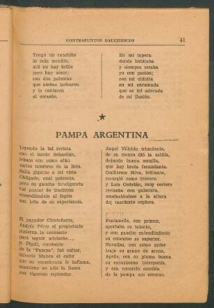 Pampa argentina