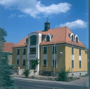 Rathaus Dürrröhrsdorf : Dürrröhrsdorf-Dittersbach. Rathaus Dürrröhrsdorf