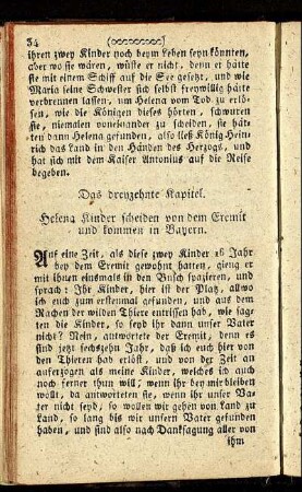 Das dreyzehnte Kapitel.
