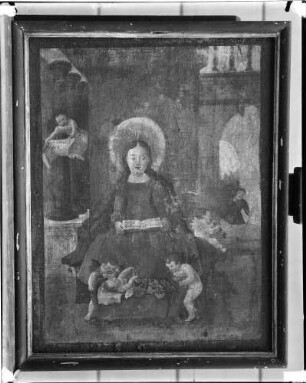 Kloster Lichtental Ölgemälde Geburt Christi (Ende 16. Jahrhundert)