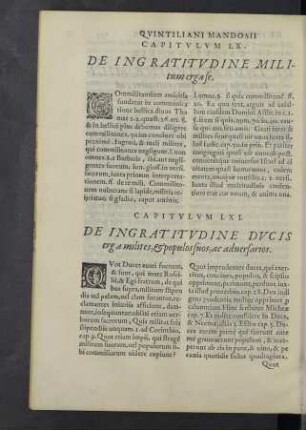 Capitulum LX. - LXX.