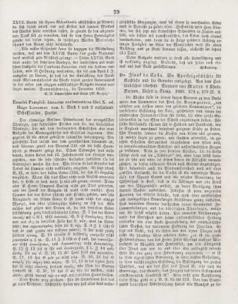 79 "Eusebii Pamphili historiae ecclesiasticae libri X."