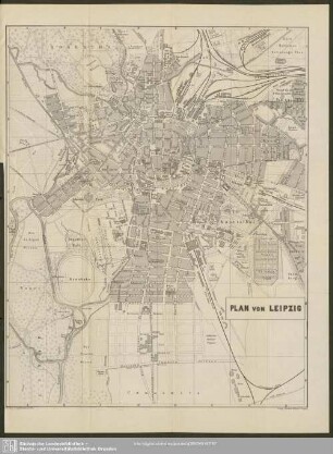 Plan Von Leipzig