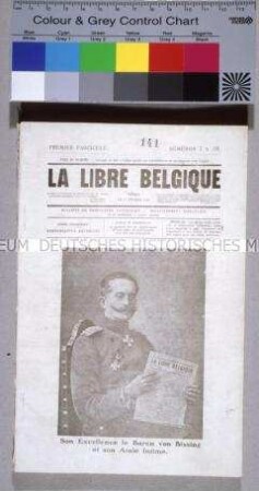 Jahreszusammenfassung der belgischen Zeitung "La Libre Belgique" aus der Zeit der deutschen Besetzung