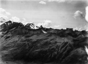 Der Cerro Huayna-Potosi : Blick auf den Cerro Huayna-Potosi von Westen.